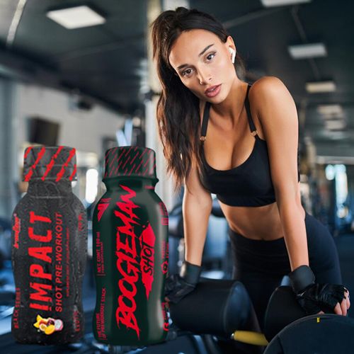 TREC BOOGIEMAN SHOT 100ml x12 PRZEDTRENINGÓWKA PUMP SIŁA POMPA IMPACT SHOT na Arena.pl