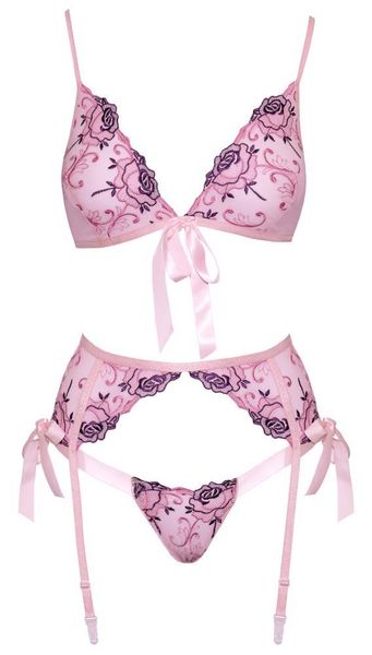 Bra Set Embroidery L/Xl zdjęcie 4