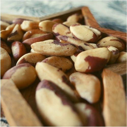 Orzechy Brazylijskie Naturalne Całe Jakość Wysoka 1kg HiFOOD Kawałki na Arena.pl