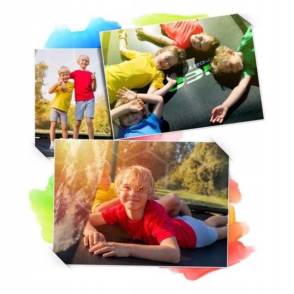 TRAMPOLINA OGRODOWA DLA DZIECI 252cm 8ft PREMIUM zdjęcie 16
