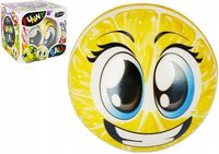 PILKA ZMYŁKA FUNNY BALL 10CM OWOCE MC WB 48 W**