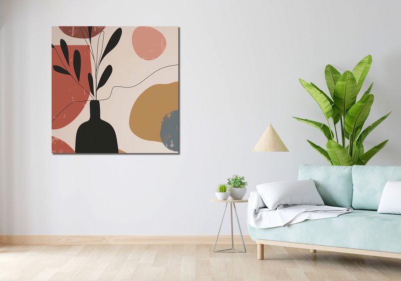 Obraz 100x100cm Nowoczesna Odwaga zdjęcie 2