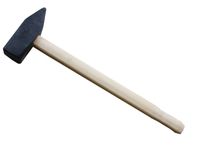 MŁOTEK ŚLUSARSKI Z DREWNIANĄ RĄCZKĄ OBUCH KWADRATOWY KLINOWY STAL KUTA 8 KG