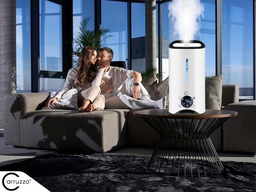 Nawilżacz powietrza AUTOMATYCZNY + AROMATERAPIA 6w1 +12 OLEJKÓW FILTR na Arena.pl