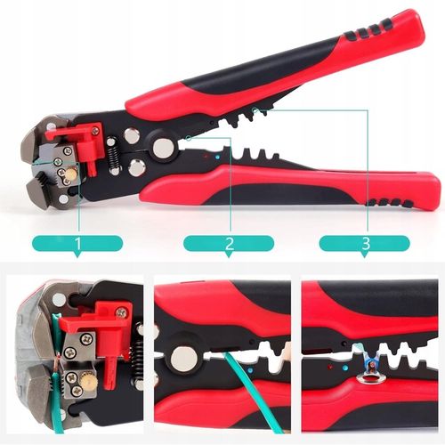 Szczypce do ściągania izolacji przewodów automat ściągacz 0.5-6mm 5003 na Arena.pl