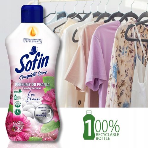 SOFIN Perfumy do Tkanin do Pralki Suszarki 5 x 300ml MIX 100 Prań na Arena.pl