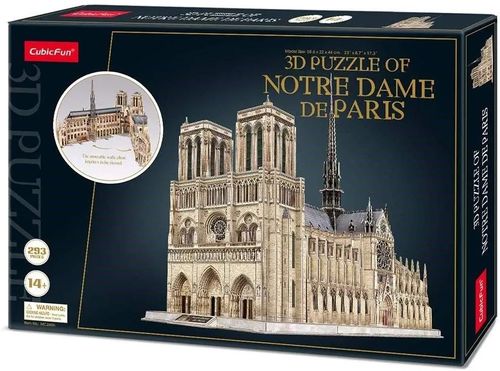 puzzle 3d notre dame de paris 2606 na Arena.pl