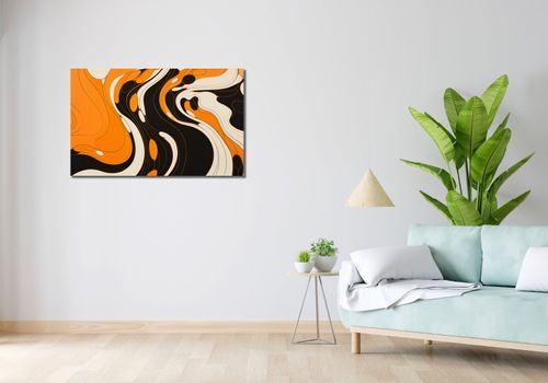 Obraz 100x60cm Tańczący Atrament na Arena.pl