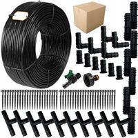 LINIA KROPLUJĄCA 100m+179EL NAWADNIANIE KROPELKOWE WĄŻ KROPELKUJĄCY SOLIDNY