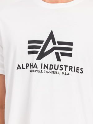 Alpha Industries Basic T-shirt (100501) biały XL na Arena.pl