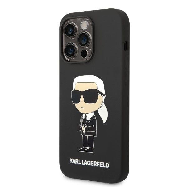 Etui Karl Lagerfeld do iPhone 14 Pro, Czarny zdjęcie 2