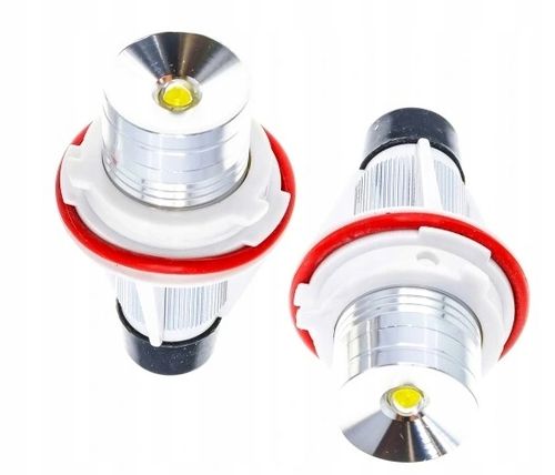 2x ŻARÓWKI BMW RINGI LED MARKER 10W do BMW E39 E53 E60 E61 E65 E87 6000K na Arena.pl