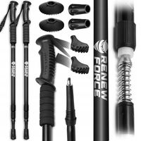 KIJE NORDIC WALKING KIJKI SKŁADANE REGULOWANE DO CHODZENIA TELESKOPOWE