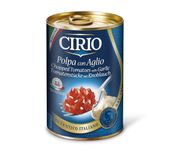 CIRIO Włoskie pomidory w kawałkach z czosnkiem Polpa Con Aglio 400 g