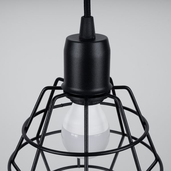 Lampa wisząca SUBA 3P czarna zdjęcie 4