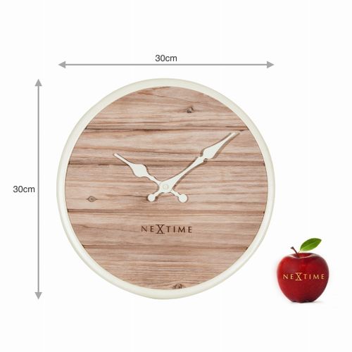 Zegar ścienny NeXtime Plank 3133 WI na Arena.pl