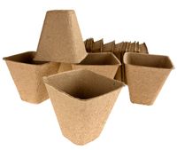 DONICZKI TORFOWE P8 BIODEGRADOWALNE ROZSADOWE SADZONKI ROZSADY 8 CM 18