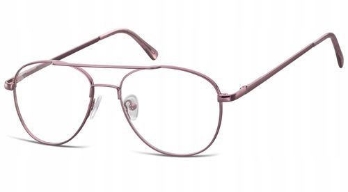 Okulary dziecięce PILOTKI ZERÓWKI FLEX korekcyjne na Arena.pl