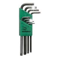 BONDHUS Zestaw kluczy długich TX Torx BO31834 T9 T10 T15 T20T25T27T30T40