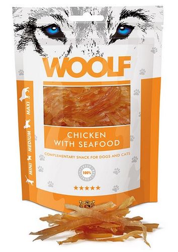 Woolf Chicken With Seafood 100G na Arena.pl