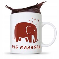 Kubek Prezent Dla Kierownika Big Manager Z Nadrukiem Ze Zdjęciem