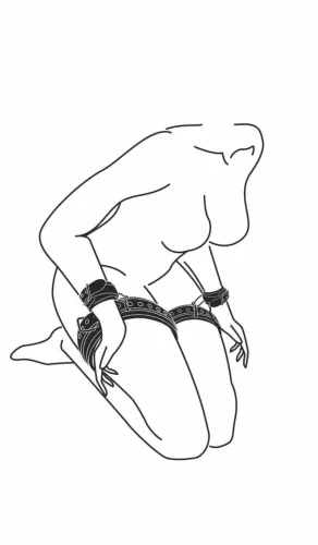 easytoys zestaw mankietow na uda i nadgarstki, regulowane, czarne na Arena.pl