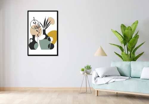 Plakat 68x101cm Modernistyczna Kompozycja na Arena.pl