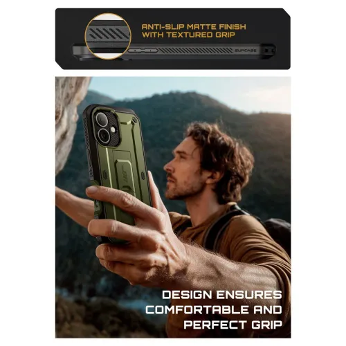 Etui Supcase UB Pro na iPhone 17 - zielone na Arena.pl