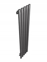 Grzejnik dekoracyjny HORYZONT5 140x37 antracyt