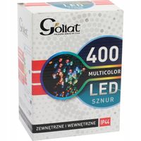 LAMPKI CHOINKOWE 400 LED ZEWNĘTRZNE MULTIKOLOR