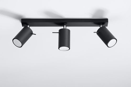 Plafon RING 3 Czarny SL.0093 na Arena.pl