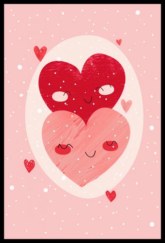 Plakat 40x60cm Ciepło Serca na Arena.pl