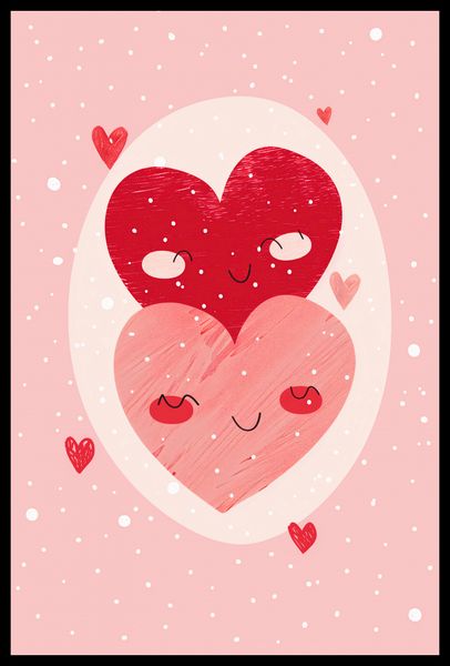 Plakat 40x60cm Ciepło Serca zdjęcie 2