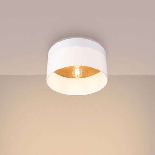 Plafon TELESTO biały/jasny brąz na Arena.pl