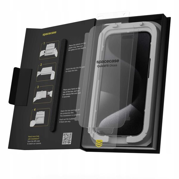 Spacecase Quickfit Glass Iphone 15 Pro Max zdjęcie 9