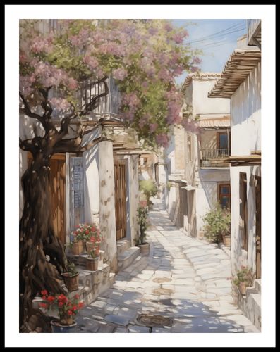 Plakat 50x65cm Urok Starego Miasta na Arena.pl