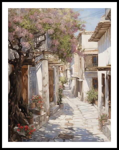 Plakat 50x65cm Urok Starego Miasta zdjęcie 3