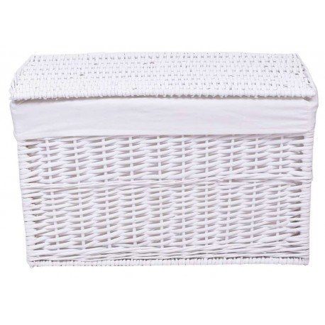 Kufer wiklinowy biały 65 L na Arena.pl