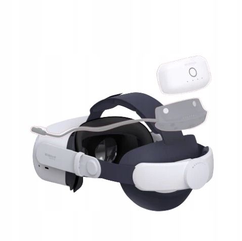 BOBOVR M1 PLUS MOCNY PASEK NA GŁOWĘ Z REGULACJĄ DO GOGLI VR OCULUS QUEST 2 na Arena.pl