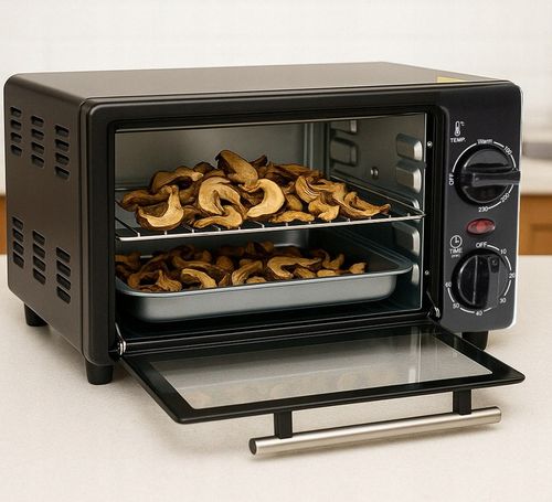 Mini piekarnik 10L - suszarka do grzybów - termoobieg rożno światło na Arena.pl