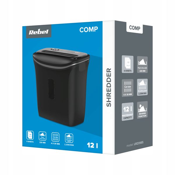 NISZCZARKA dokumentów KOSZ 12 L zdjęcie 9