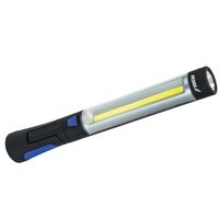 latarka aku. 3w cob led+3w zasilacz usb na 230v i 12v - dedl1023