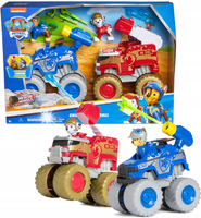 PSI PATROL RESCUE WHEELS ZESTAW POJAZDÓW PIESEK CHASE I MARSHALL POJAZDY