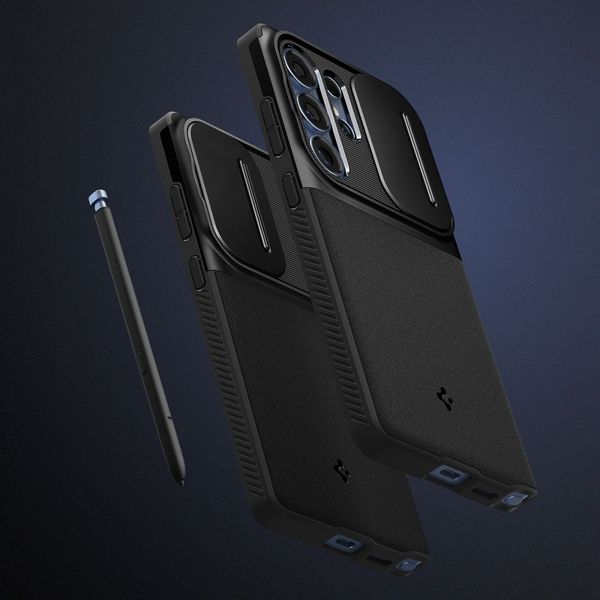 spigen optik armor galaxy s25 ultra black zdjęcie 12