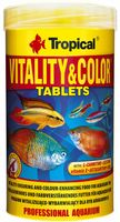 TROPICAL Vitality & Color tabletki samoprzylepne do karmienia rybek 250ml