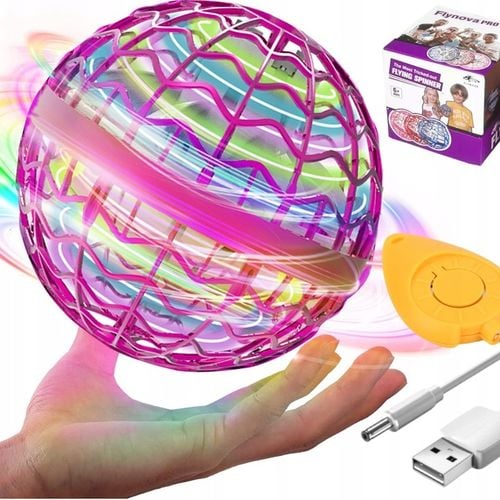 LATAJĄCA KULA UFO PIŁKA ZABAWKA STEROWANA RĘKĄ DŁONIĄ USB PILOT KOSMOKULA na Arena.pl