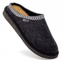 Ciepłe Kapcie Damskie FILCOWE Pantofle WEŁNIANE Laczki Domowe 36-41