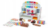 Drewniana Fabryka Czekolady zestaw z akcesoriami do zabawy Melissa & Doug