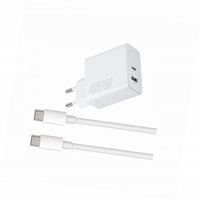 Szybka ładowarka 45W z długim kablem 2m 2 wejścia do Samsung Galaxy M35 5G