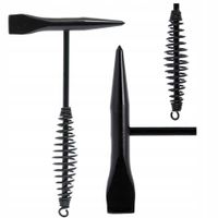 Młotek spawalniczy uchwyt sprężynowy kraft&dele 33 cm 500g KD261